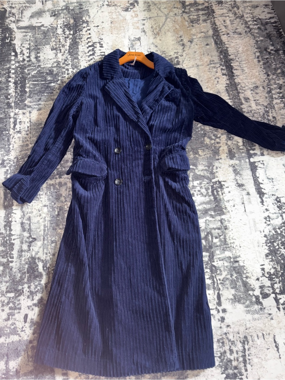 Free people large blue coat
